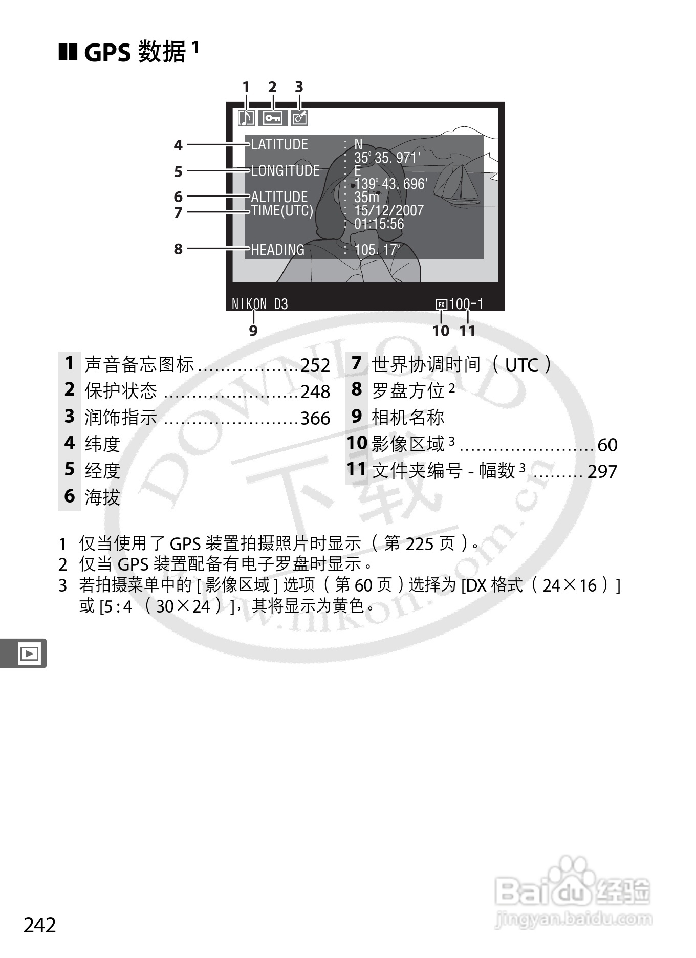 尼康D3数码相机使用说明书:[27]