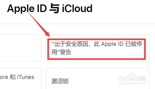 苹果手机id锁了怎么解开
