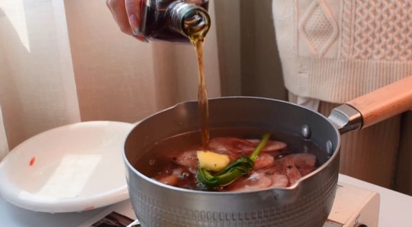 百香果酸辣加拿大北极虾