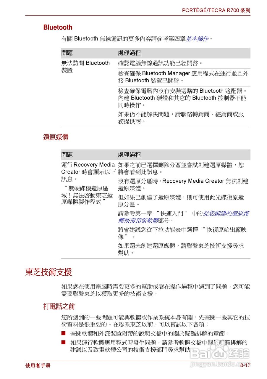 东芝PORTEGE R700笔记本电脑使用说明书:[16]