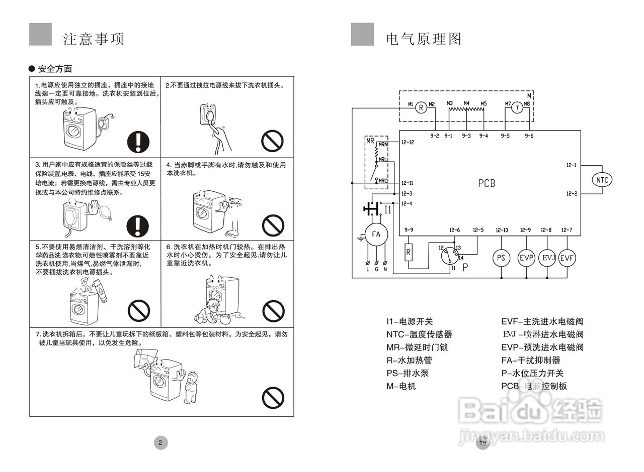 海尔XQG52-Q956A洗衣机使用说明书