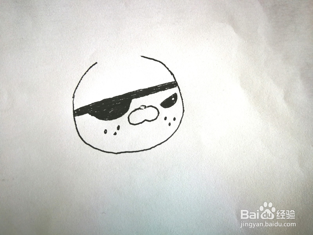 《海底小纵队》中的呱唧简笔画怎么画