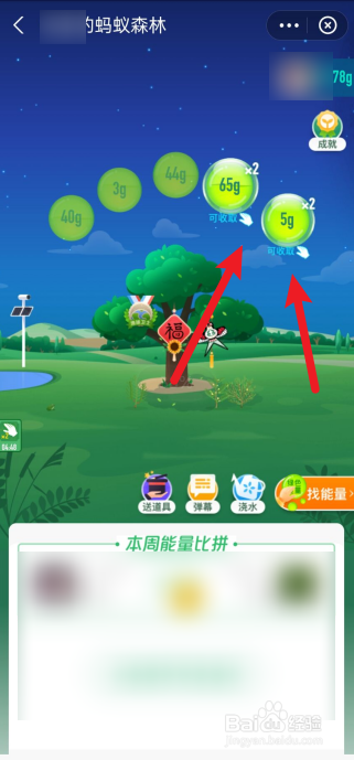 蚂蚁森林能量双击卡怎么用