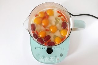 简易冰糖雪梨金桔饮