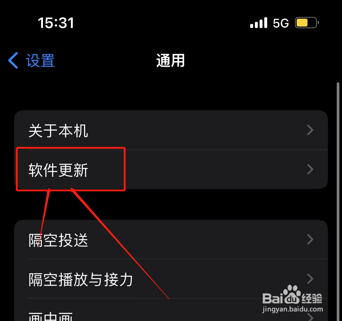 iPhone怎么打开自动下载iOS更新
