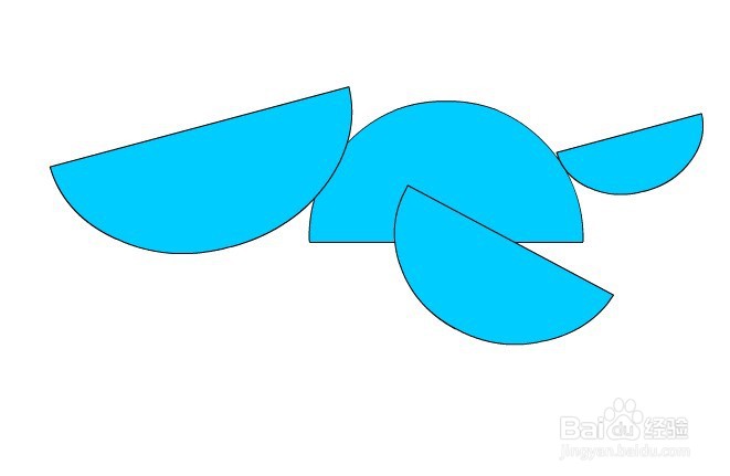 flash绘制一只卡通鸟的方法