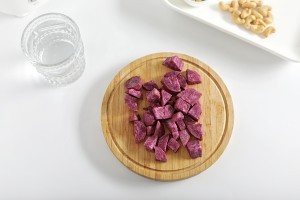紫薯腰果露的制作方法