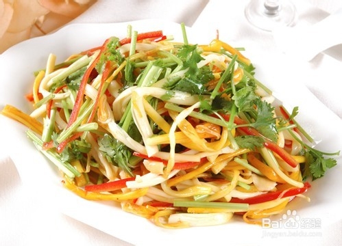 凉拌金针菇的做法--凉拌菜系列