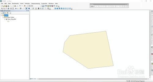 Arcgis平滑面 一 百度经验