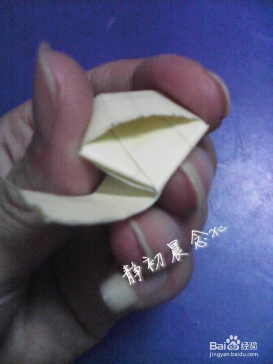 手工折纸:立体星星制作二