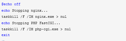 Windows下配置nginx+php(wnmp)