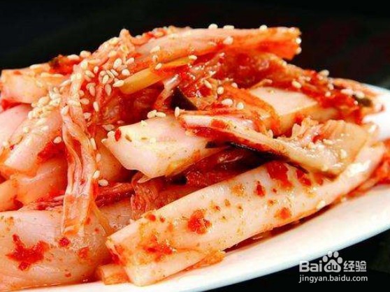 辣白菜的做法