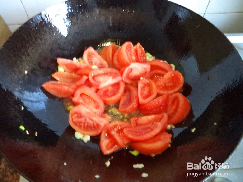 鸭蛋可以炒西红柿吗