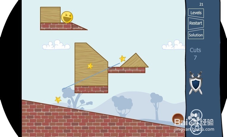 ​《分向切割》19-24关全三星攻略