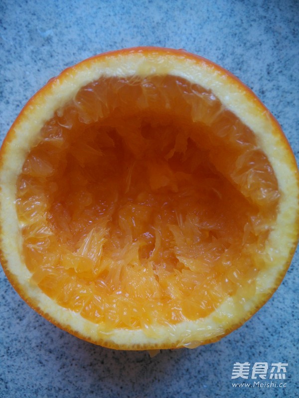 鱼肉酿橙子的做法