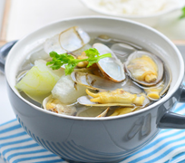 砂锅煲汤最美味--双贝煲冬瓜