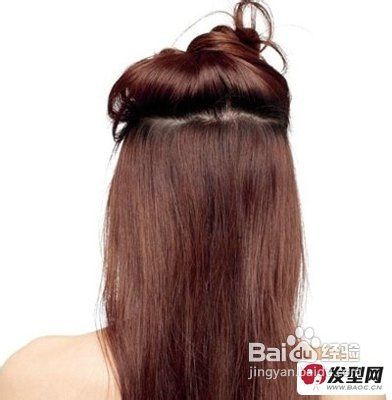 DIY柔美大气韩式盘发发型