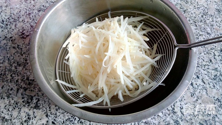 拌土豆丝的做法
