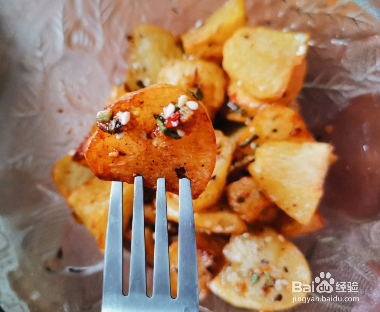 脆皮土豆的做法