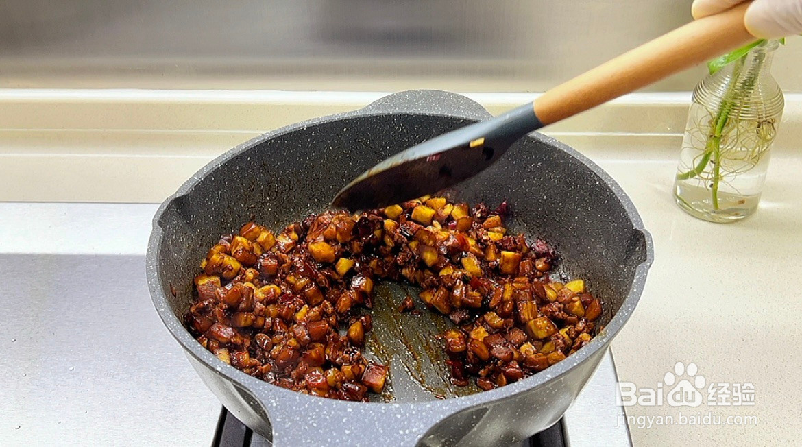 茄子打卤面的做法