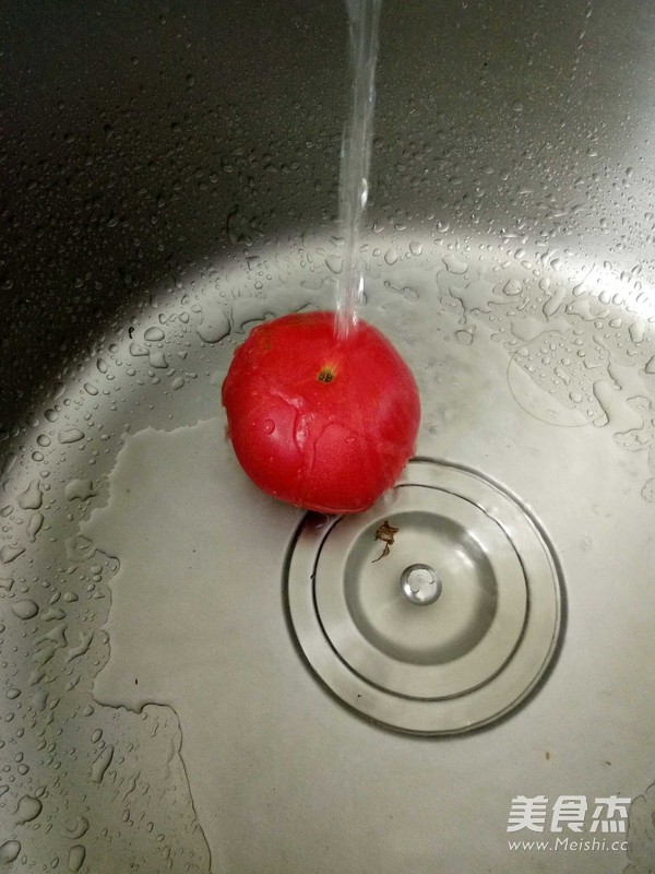 西红柿鸡蛋凉皮