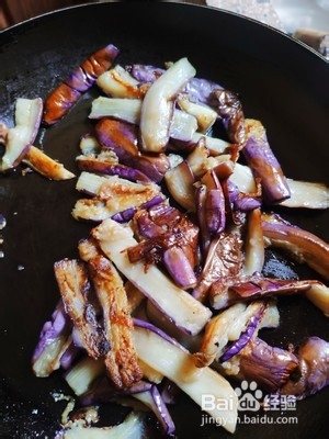 鱼香肉末茄子煲
