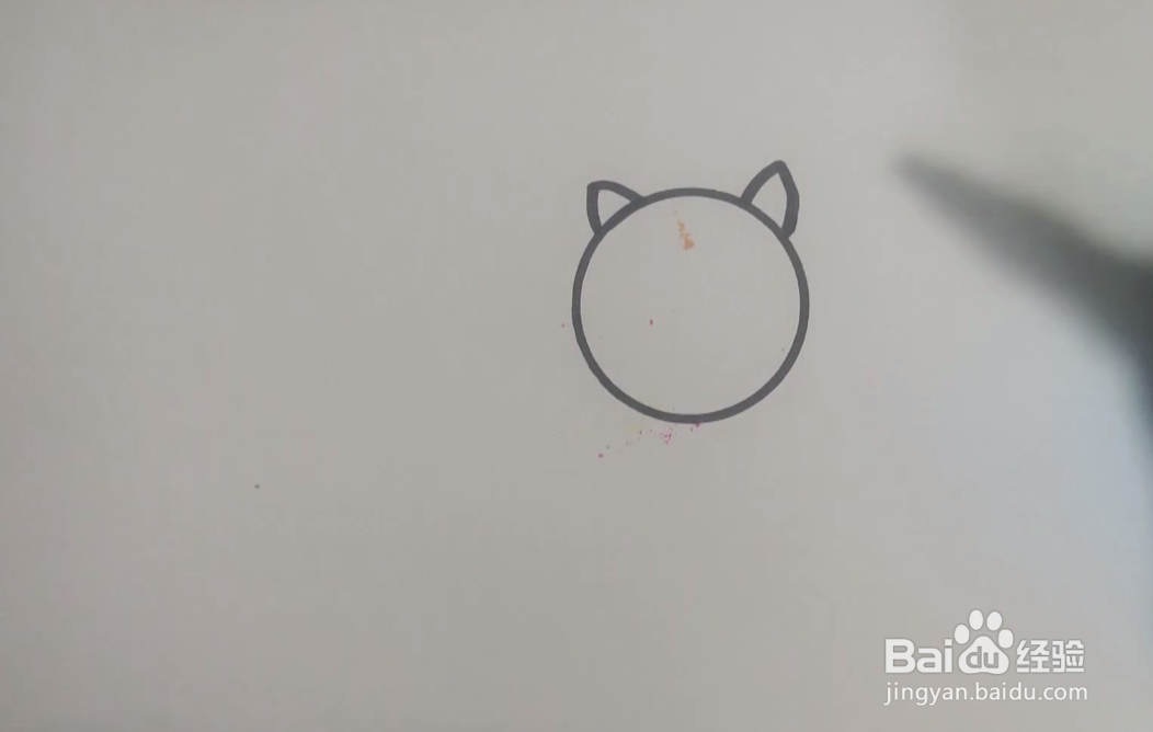 简笔画怎么画猫咪