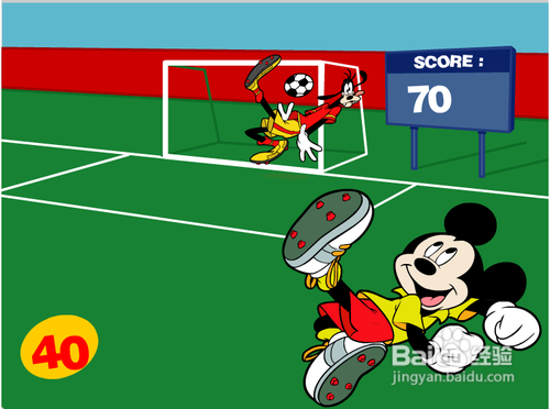 米老鼠踢足球攻略