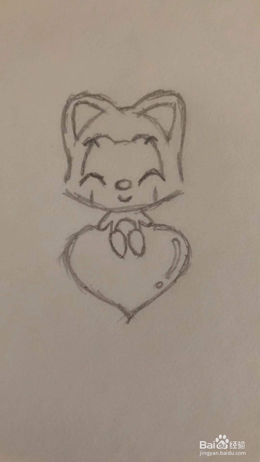 简笔画可爱的阿狸