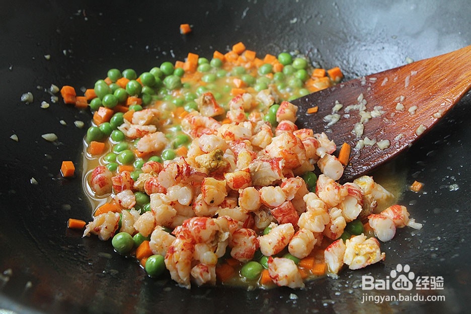 小龙虾炒饭怎么做