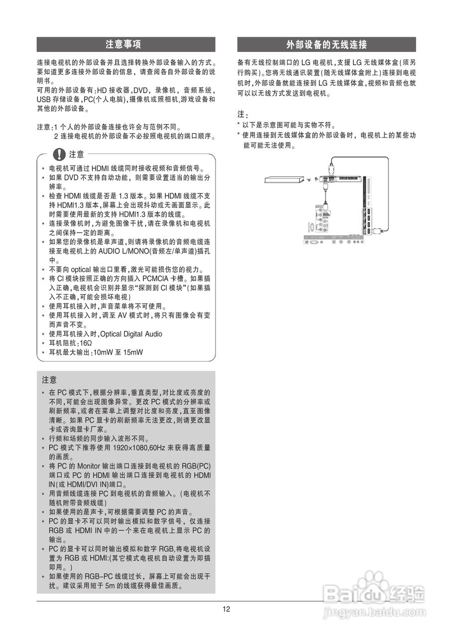 LG 55LV5700-CA液晶彩电使用说明书:[2]