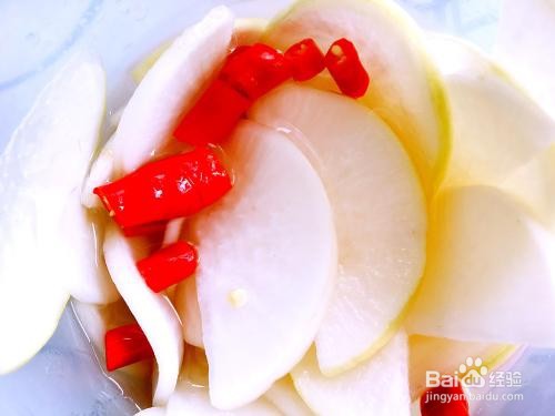 简易萝卜泡菜的做法