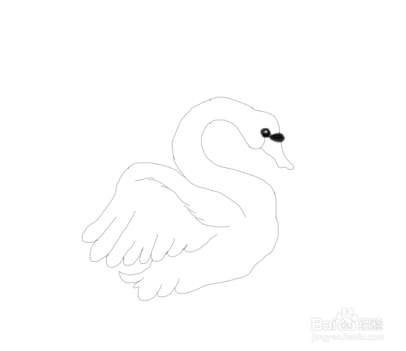 简笔画鹅是怎么画的