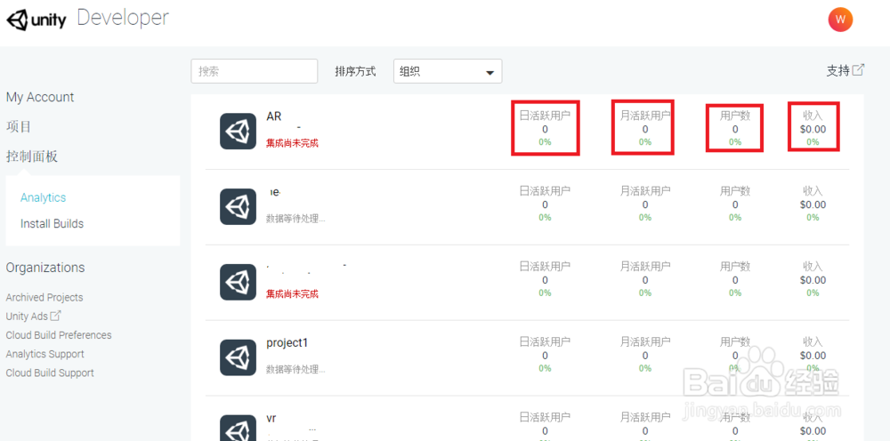 如何使用Unity Analytics