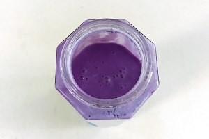 紫薯牛奶布丁怎么做