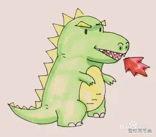 小怪兽简笔画怎么画？