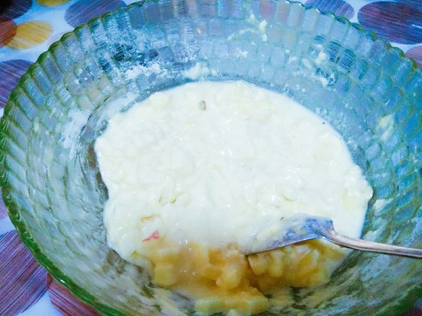 松软苹果白桃小饼