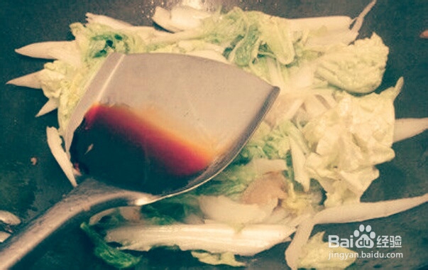 简单地炒白菜