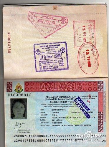 <b>马来西亚签证办理流程及签证须知</b>