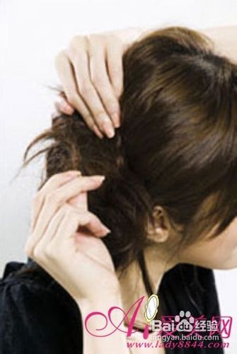 教你简单优雅盘发，成气质女
