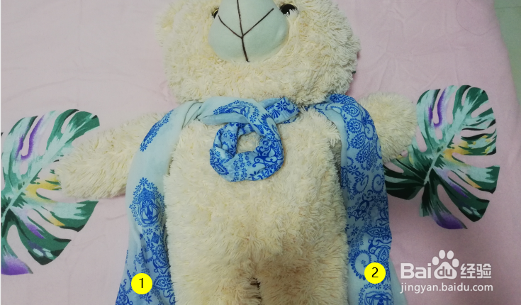 围巾打结的方法