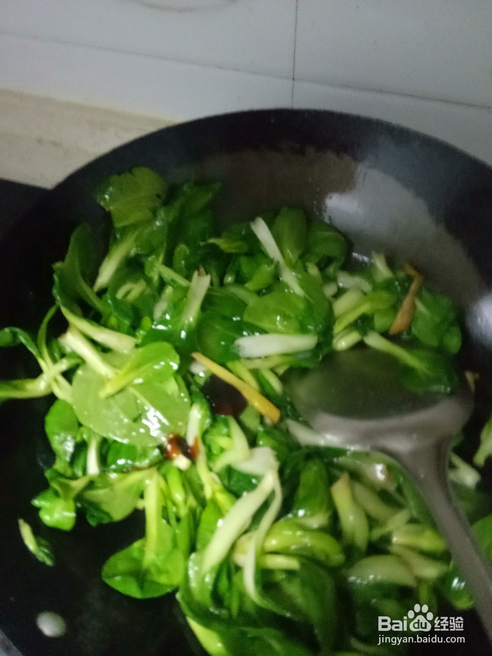 家常简单炒青菜
