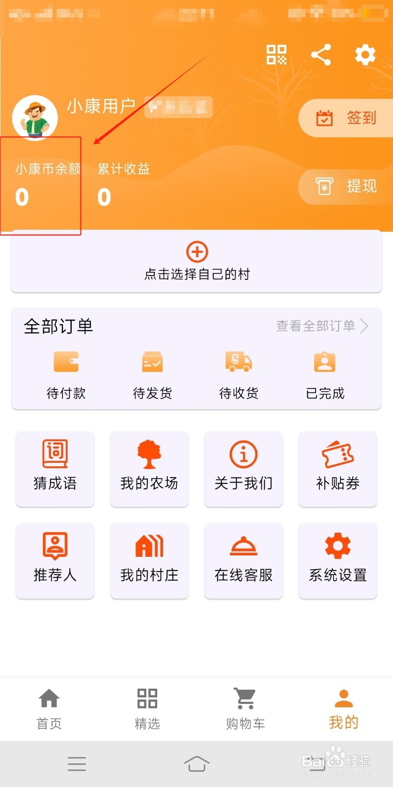 易小康在哪里查看小康币余额