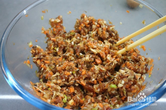 猪肉香菇鸡蛋卷的做法