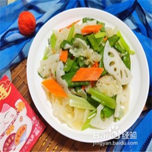 凉拌素什锦的家常做法