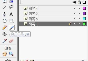 flash用刷子工具制作那个爆炸效果