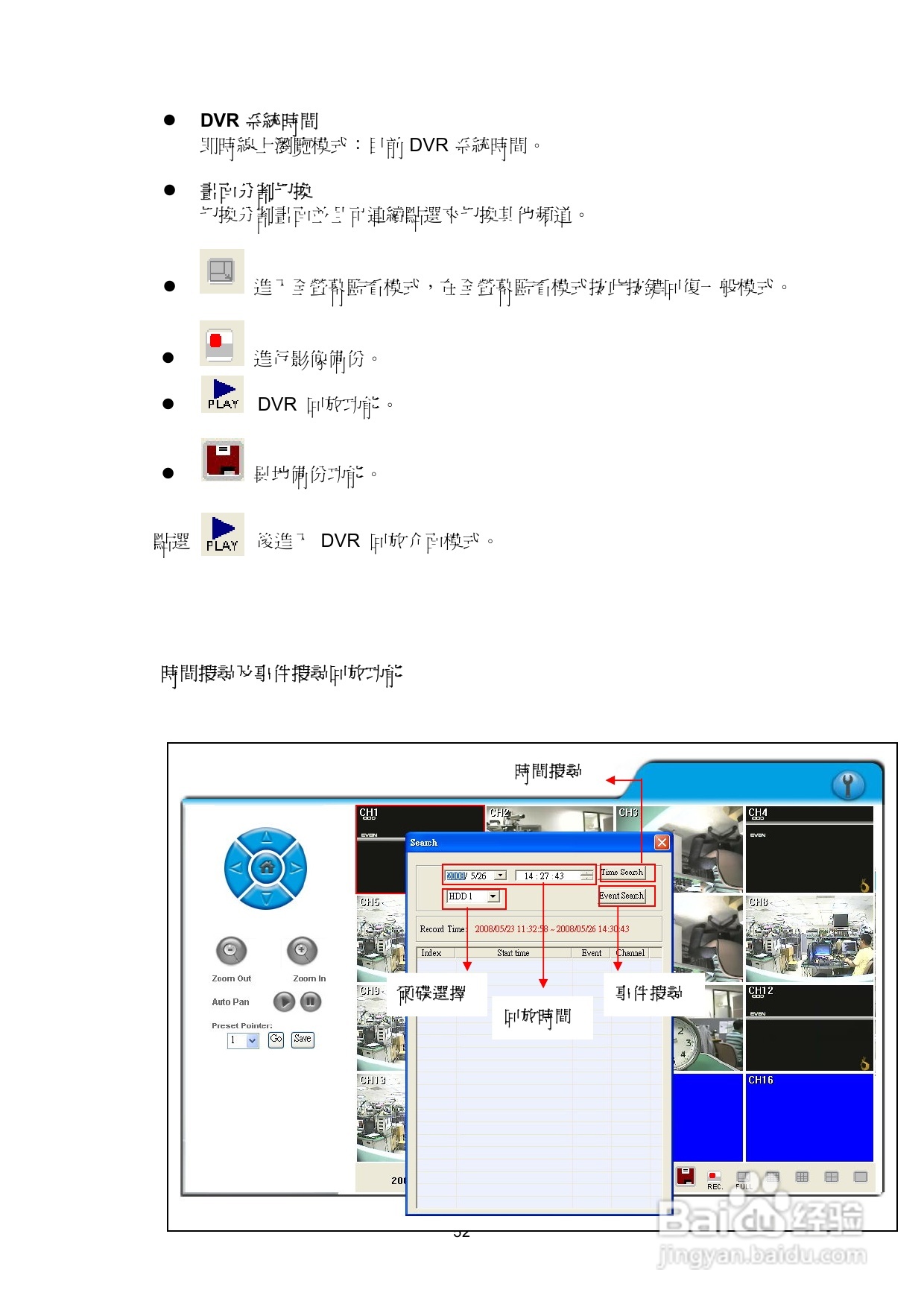 声宝DR-S0837/1637型数位监控录放影机说明书:[3]