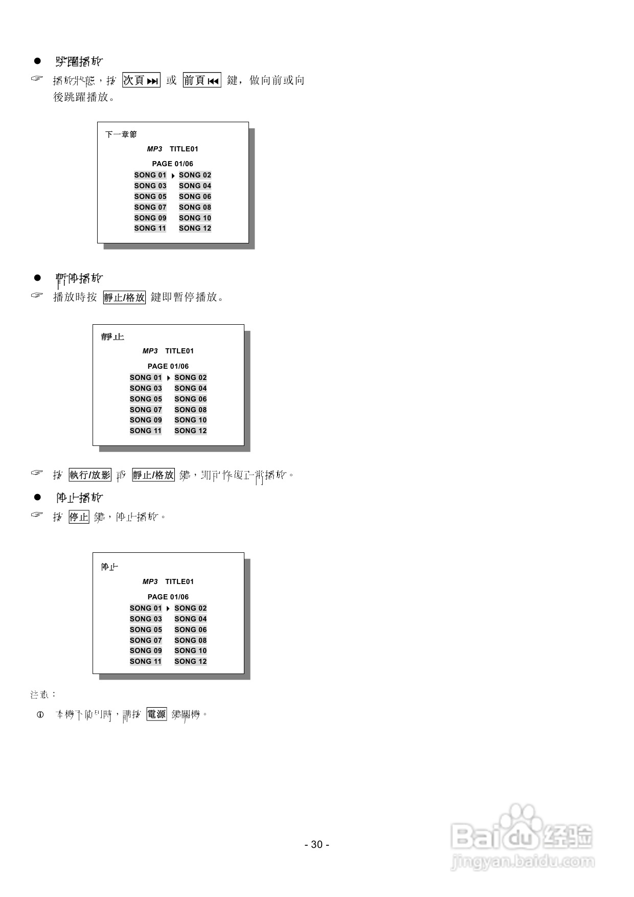 声宝DVB-A28K型DVD播放机说明书:[2]