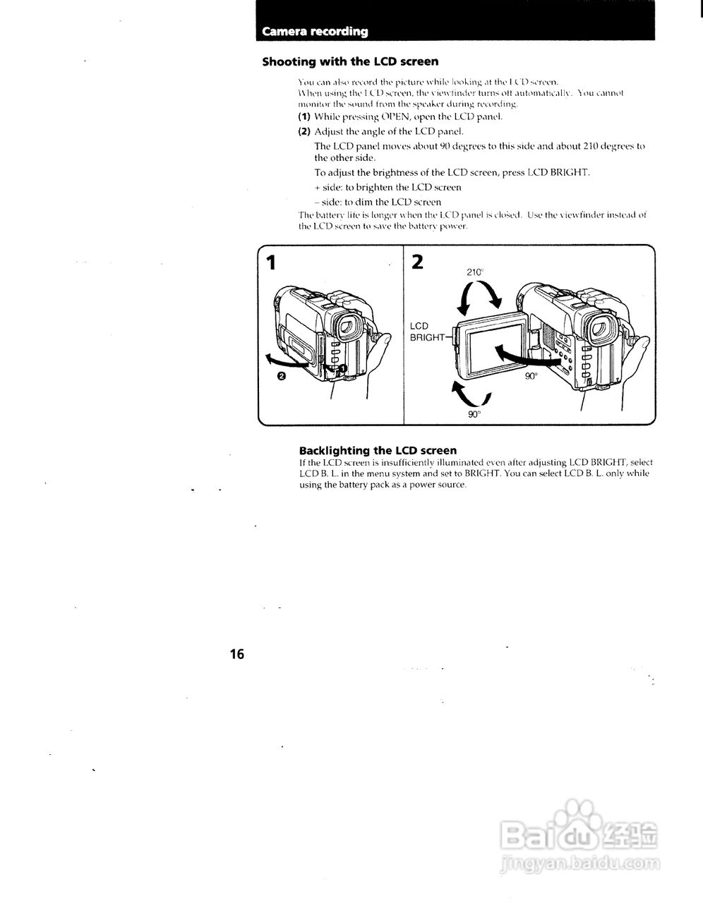 索尼CCD-TRV72模拟摄像机说明书:[2]