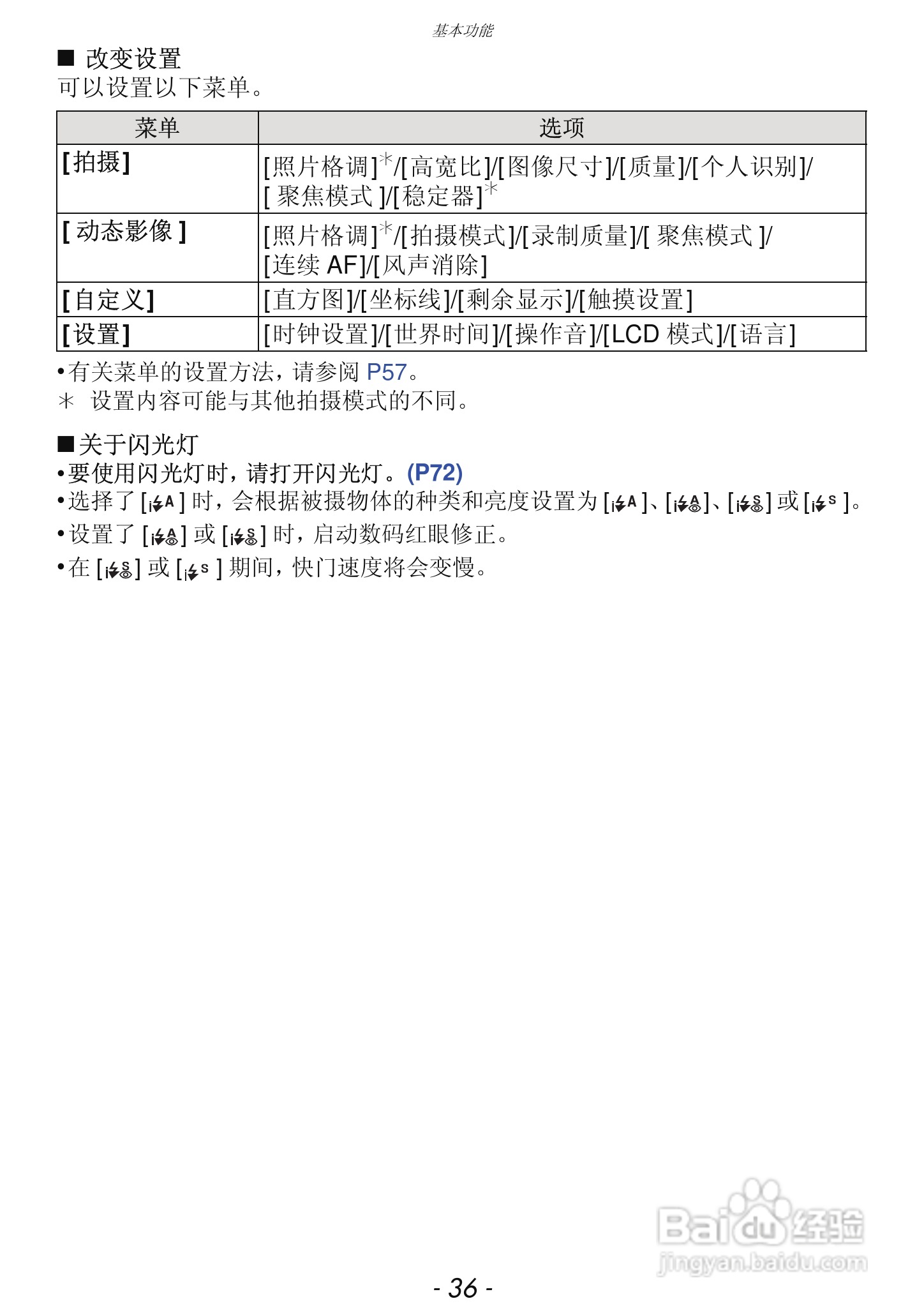 松下DMC-GF3数码相机使用说明书:[4]
